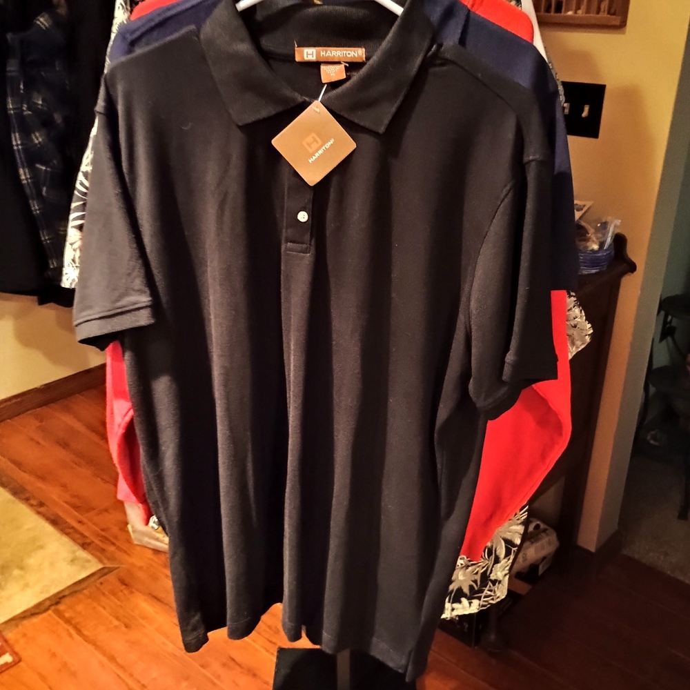 Harrington Men's Navy Polo Shirt Bin 18